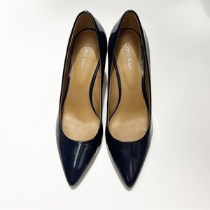 Calvin Klein Navy Blue Gayle Pumps